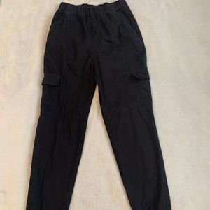 H&M black jogger cargo pants